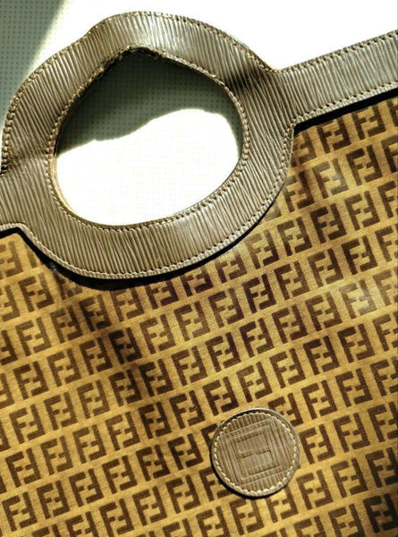 Vintage Fendi Clutch & Tote Bag