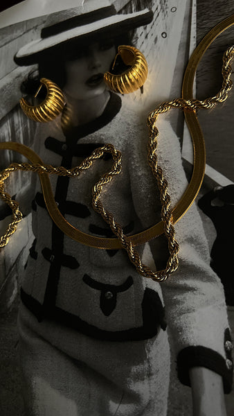 Sammy Earrings (24K GOLD)