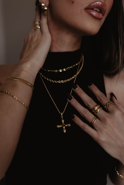Edith Twisted Rope Bracelet (18k Gold Plated)