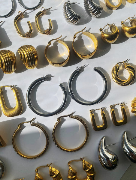 Lala Earrings - 24K Gold