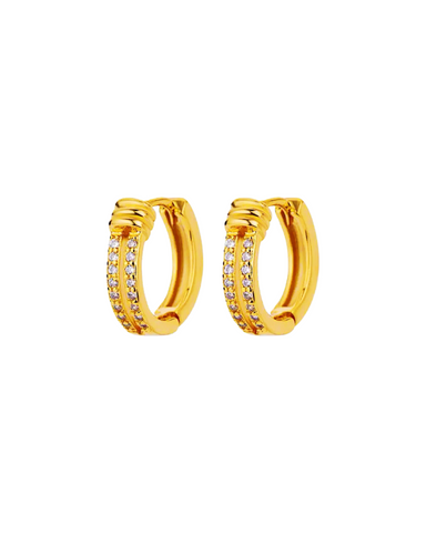 Celine Earrings (18K Gold)