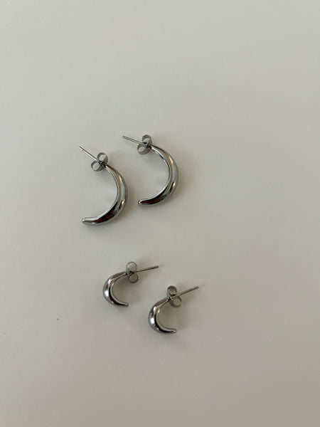 Stacker Earrings -Sterling Silver
