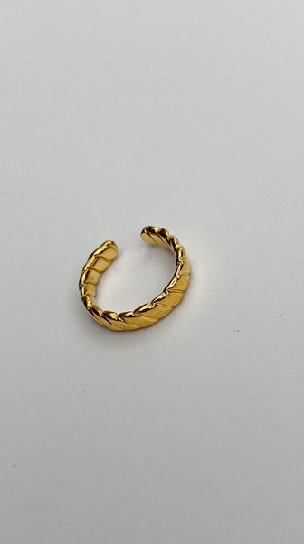 Nora Adjustable  Ring (24k Gold)