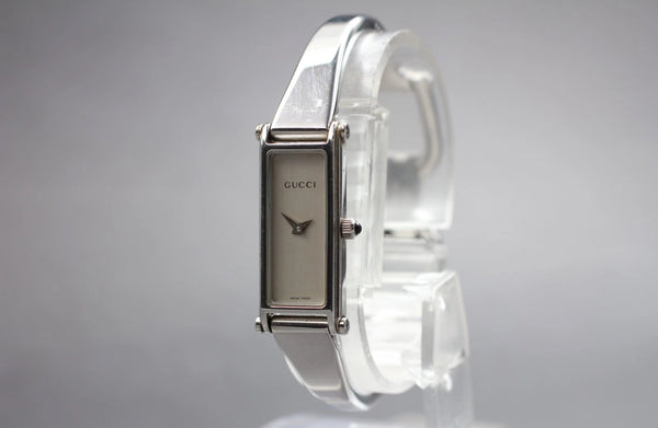 Gucci 1500L Silver Stainless Steel Watch