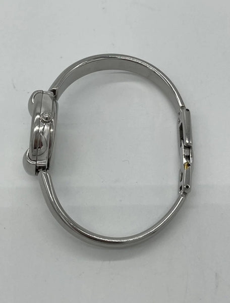 Gucci Square 1500L Silver Stainless Steel Watch