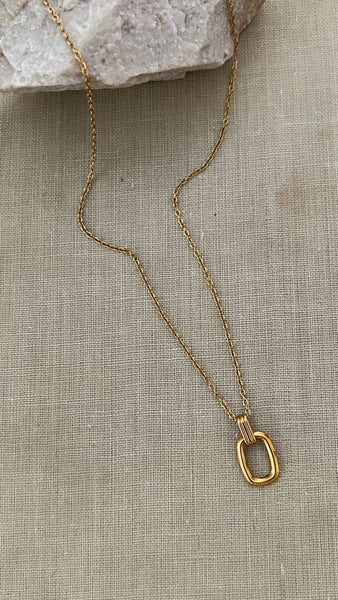 Nora Necklace -24k Gold