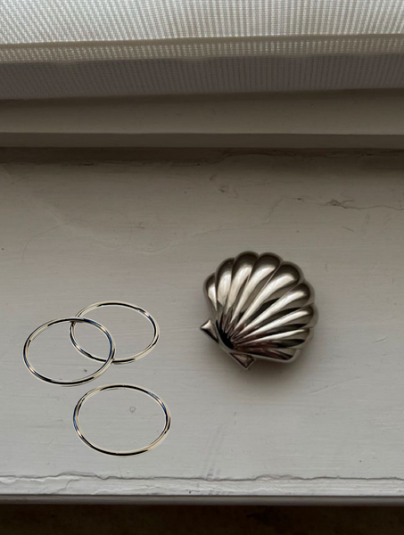 Billy Bangle Bracelet-Silver