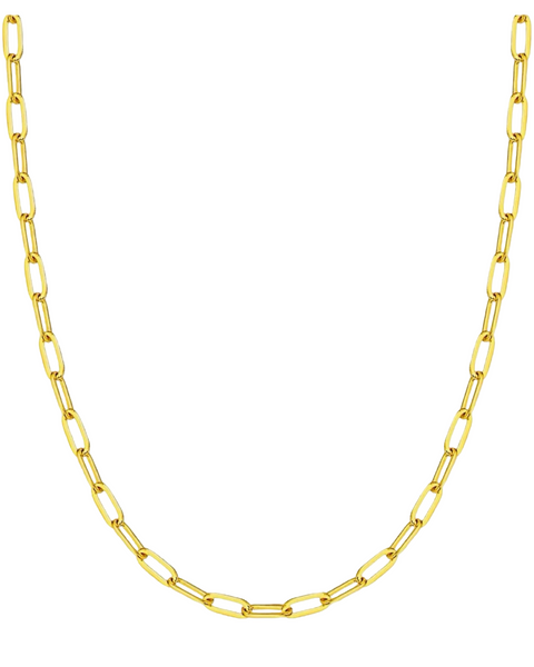 Sammy Stacing Chain -24K Gold