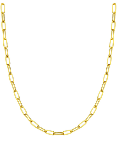 Sammy Stacing Chain -24K Gold
