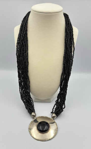 Vintage Beaded Tribal Necklace