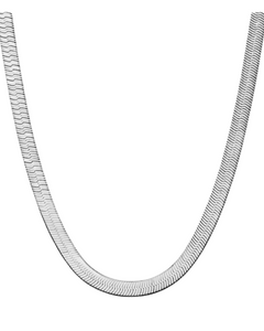 OG 4mm Herringbone Chain Necklace -Sterling Silver