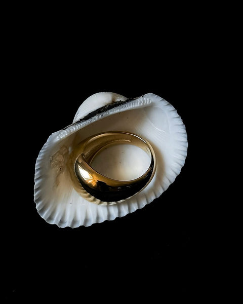 New Dome Ring (24k Gold)