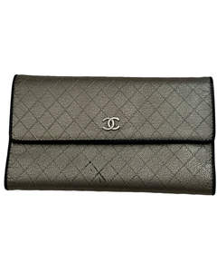 Chanel Calf Skin Clutch/ Wallet