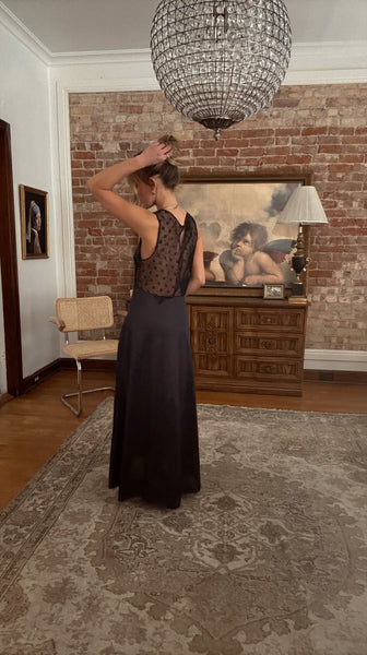 Saza Lace Bandage Vintage Slip