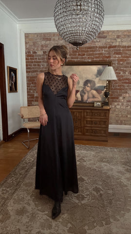 Saza Lace Bandage Vintage Slip