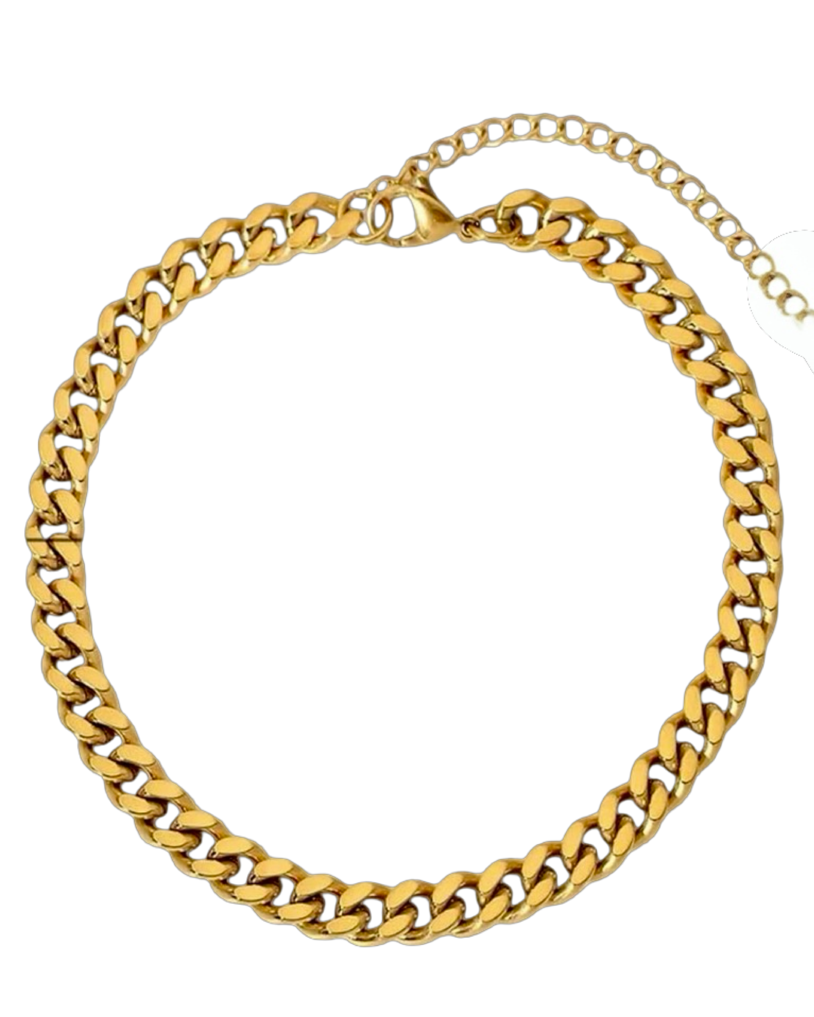 Gold Chain Bracelet-24K Gold
