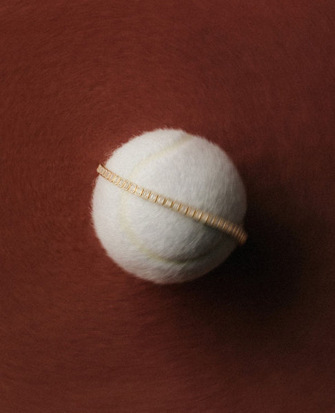 Tennis Bracelete-24K Gold