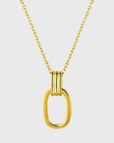 Nora Necklace -24k Gold