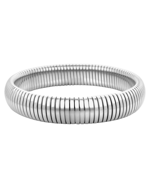 Melrose Bangle Bracelet -Silver