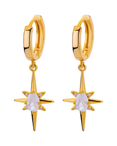 Opal StoneDainty Earrings (1&K GOLD)
