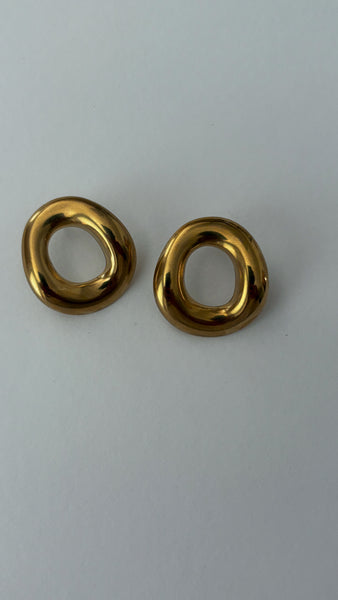 Dottie Earrings - 24K Gold