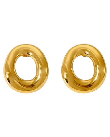 Dottie Earrings - 24K Gold