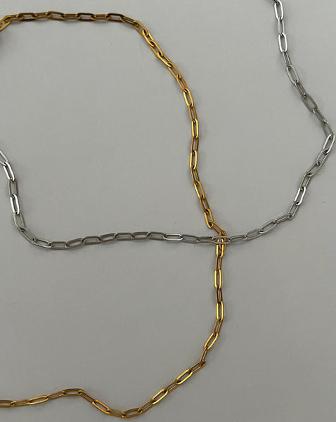 Sammy Stacing Chain -24K Gold