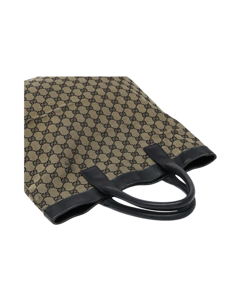 Vintage Gucci GG Canvas Tote Bag – Grey/Black