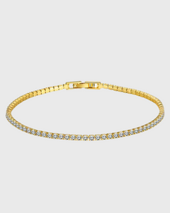 Tennis Bracelete-24K Gold