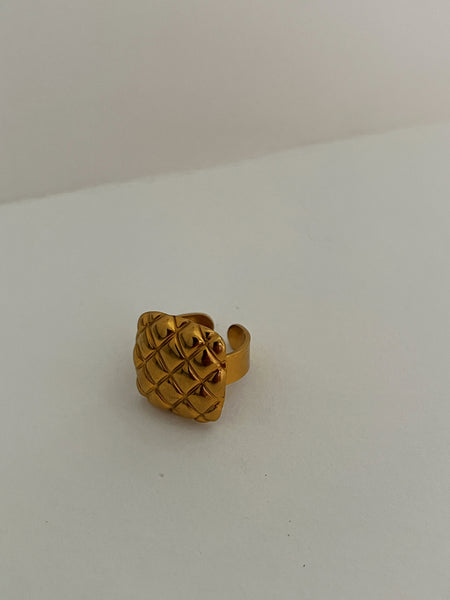 COCO Vintage Adjustable Ring-24K Gold