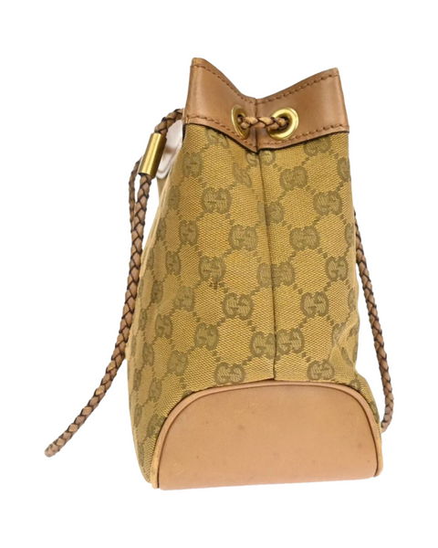 Gucci GG Tan Braided Bag