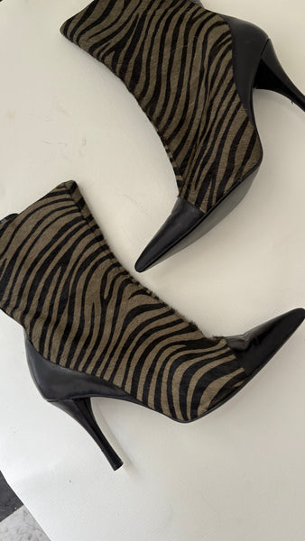 Pony hair Y2K Boots 39