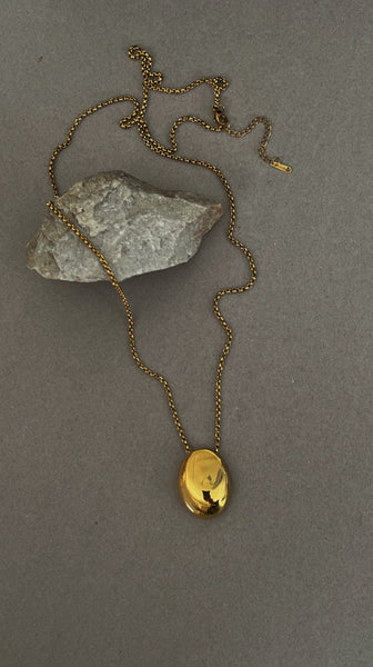 Pia Pendant -24K Gold