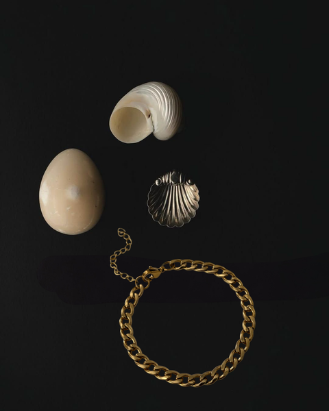 Gold Chain Bracelet-24K Gold