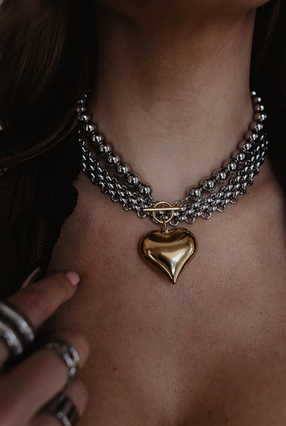Cool Girl Heart Necklace