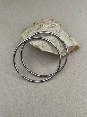 Billy Bangle Bracelet-Silver