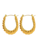 Spiral Earrings -24K Gold