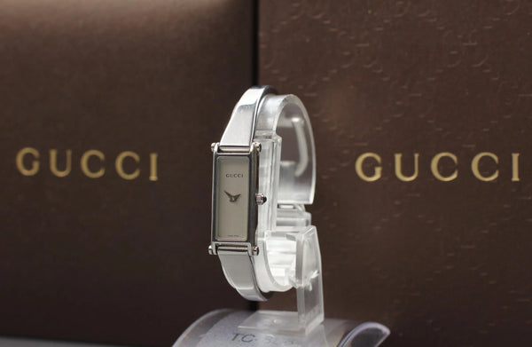 Gucci 1500L Silver Stainless Steel Watch