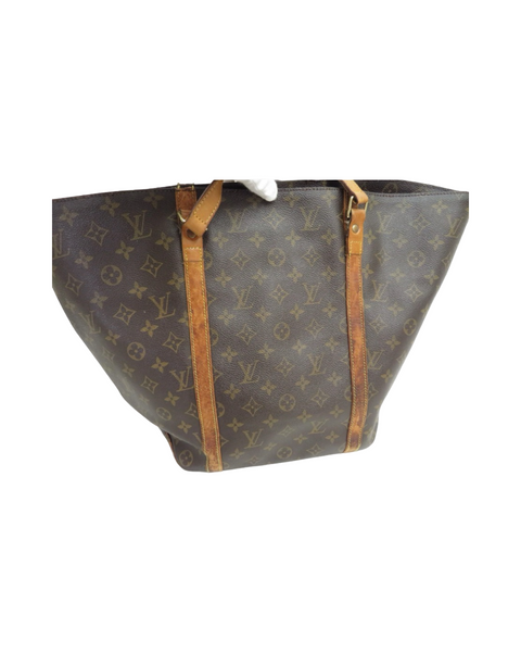 Vintage Louis Vuitton Monogram Leather Tote Bag