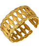 Eloise Adjustable Ring -24k Gold