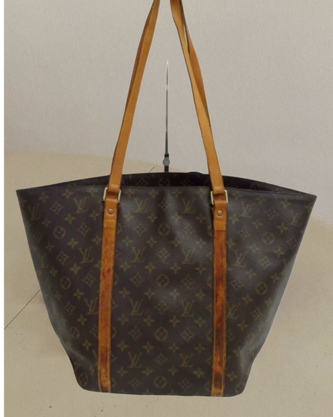Vintage Louis Vuitton Monogram Leather Tote Bag