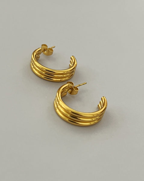 Dolly Earring -24 K Gold