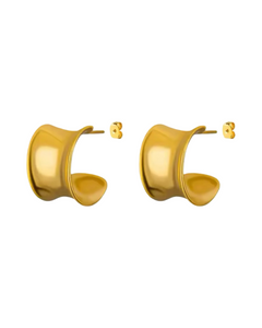 Sample Thick Hoop Earrings