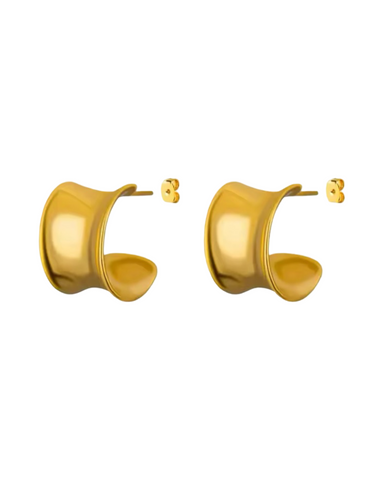 Sample Thick Hoop Earrings