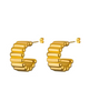 Maven Vintage Gold Earrings - 24k Gold