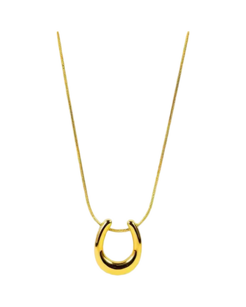 Horseshoe Pendant (18k Gold)