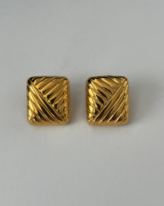 Martha Vintage Earrings - 24K Gold