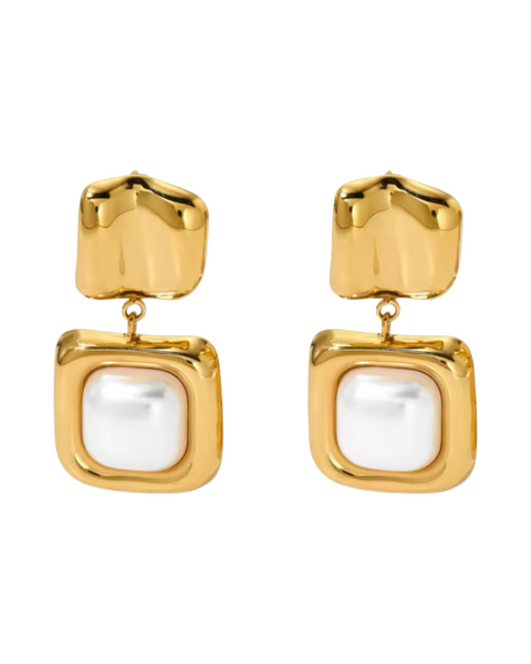Daphnie Earrings -24K Gold