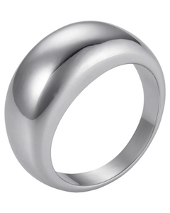 New Dome Ring Silver