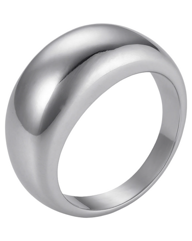 New Dome Ring Silver